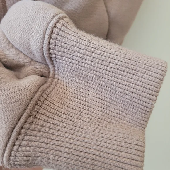 Abercrombie & Fitch Quilted Bomber Jacket -  Tan/Beige - Picture 5 of 12